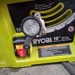 Ryobi "10" Table Saw