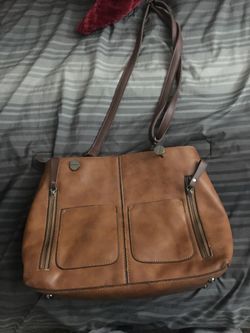 Real leather purse