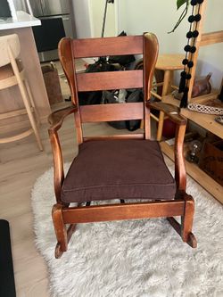 Mid-Century Colonial Cushman Rocking Chair