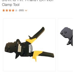 Apollo - 3/8 in. to 1 in. 1-Hand PEX Pinch Clamp Tool  PLUMBING