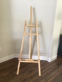 Wood easel painting/sketching/displaying artwork