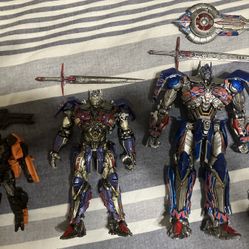 Transformers Yolopark - Takara DMK Aoe Optimus Prime And SS Shadow Raider Lot 
