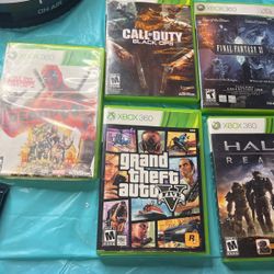 Xbox 360 Games And 250 Gig Hard Drives