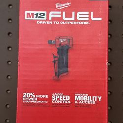 NEW! Milwaukee 2485-20 M12 FUEL 1/4" Right Angle Die Grinder