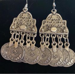 Antique Boho style turkish earring