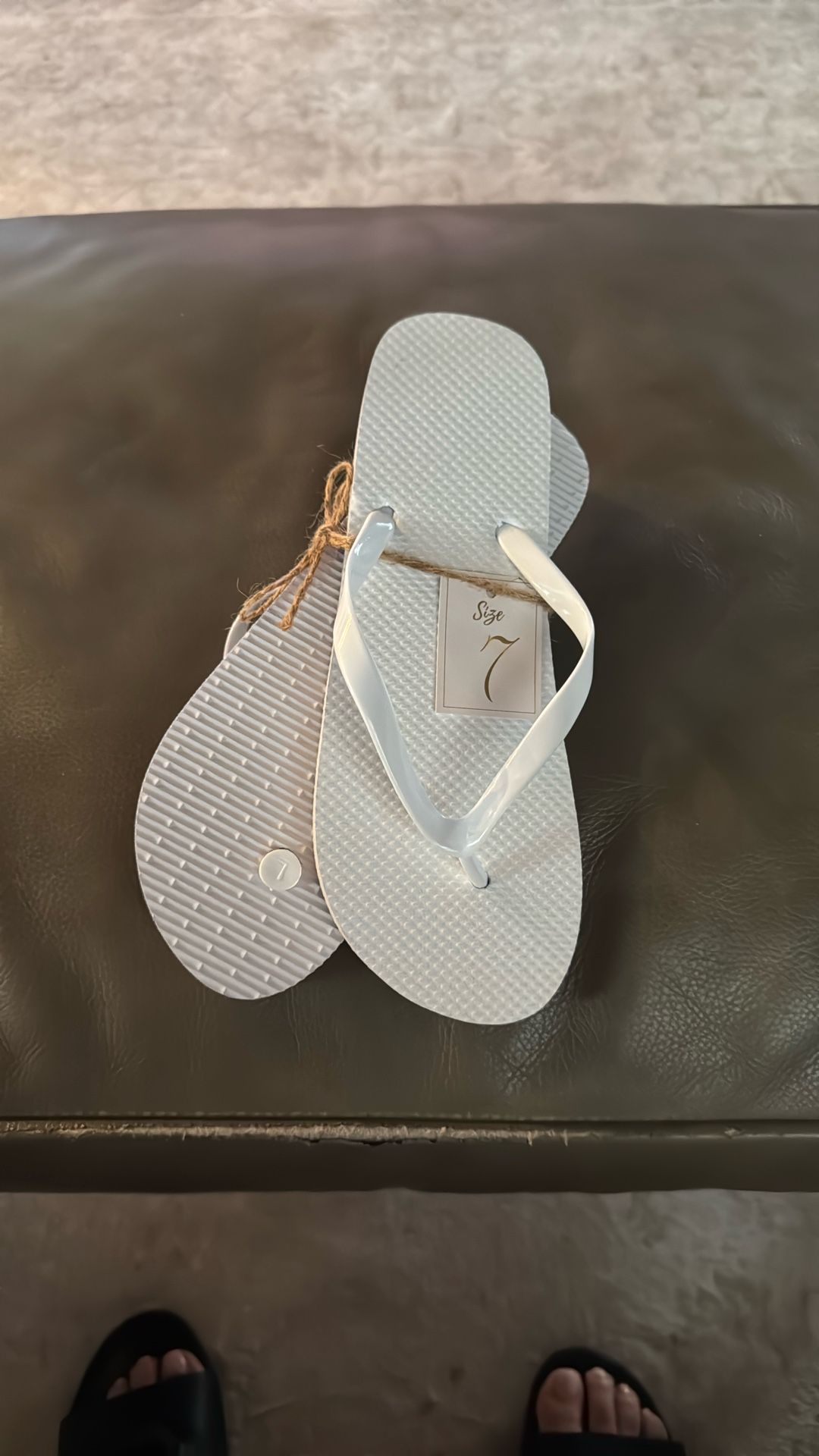 Box Of Brand New Wedding Flip Flops For Guests