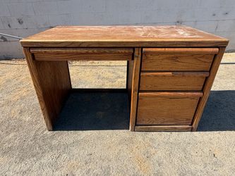 Wooden desk