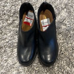 Black Leather Woman’s Boots Sz 6.5 New