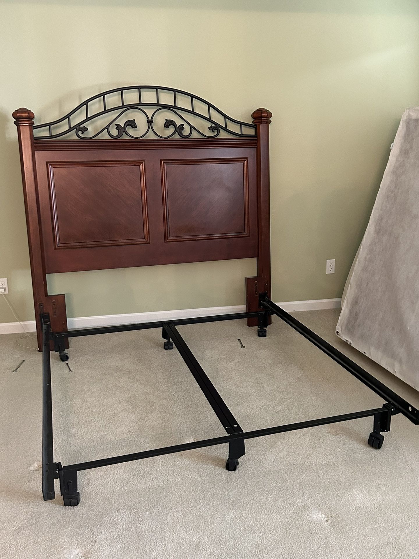 Queen Headboard And Bed frame