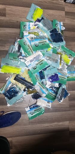 Fishing plastic baits 100+ new