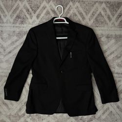 Men’s 42R Alfani Black Sports Coat w Slacks 42R and 32x32