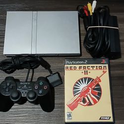 Playstation 2 PS2 Slim Sliver 