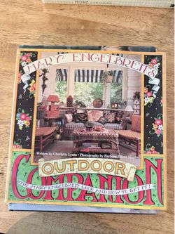 Vintage Mary Engelbreit's Outdoor Companion Hardcover Decorating Book