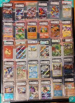 Graded pokemon card lot