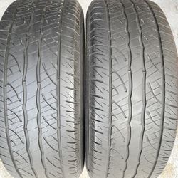 Two Tires 275/55/20 Dunlop Sp Sport 5000 On Sale Good Deal Cheap 