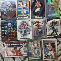 Bo Nix Card Lot 