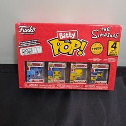 Funko Bitty Pop!: The Simpsons - Bitty Pop! The Simpsons 4-Wiggum CHASE (D3)