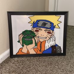 Jujutsu Kaisen Anime Glass Painting 8x10 Wall Art LOCATED IN COVINA