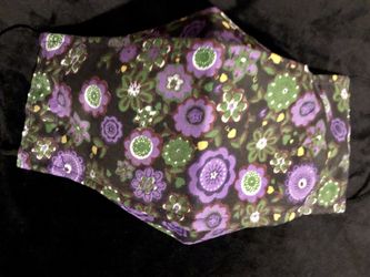 Face cover mask adult floral print