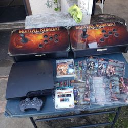 Amazon has Each Station Arcade mortal Kombat Edition. $450! Each. X 2 is $900. & $160! Jailbreak PS3 Slim 500GB. $888 or closer offer. All brand new C