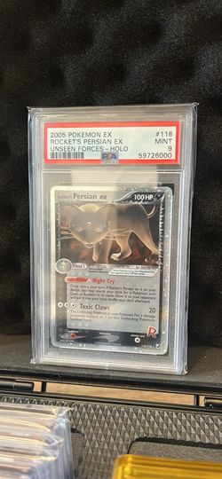 Persian Ex Pokemon Card 