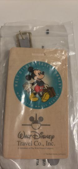 Mickey Luggage Tag 