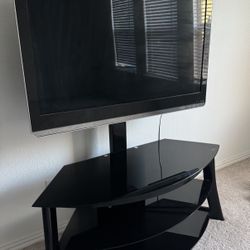 46in Sharp HDTV with Entertainment Center 