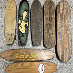 Vintage 1960’s Skateboards 