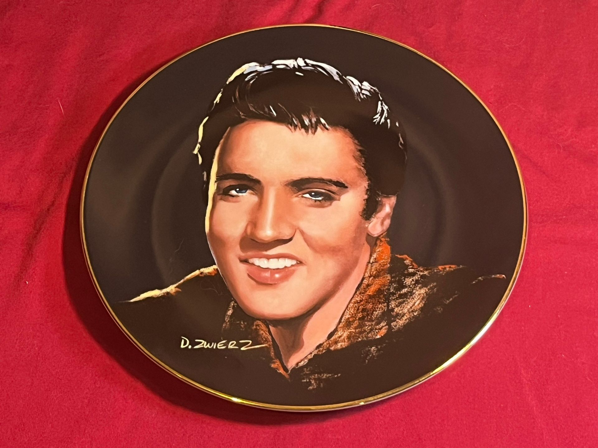 Treat Me Tender Elvis Presley Collector Plate
