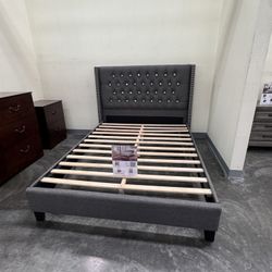 Full Size  Crystal Bed With Orthopedic Mattress Included 
