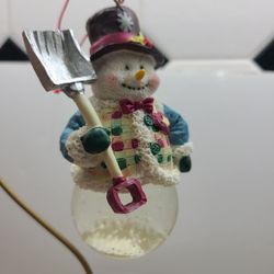 2 VINTAGE FREEZEMEN ORNAMENTS 