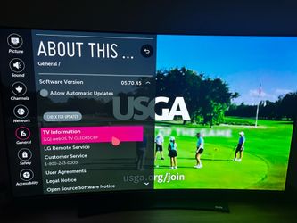 LG OLED 65’
