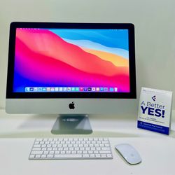 🍎Apple iMac 21” Intel Core i5 Processor/8GB RAM/256GB Storage⚡️🔥Laptop Comes with Microsoft Office, Logic Pro, Adobe, Final Cut💻 1 Year Warranty✅