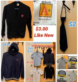 School uniforms size 8/10