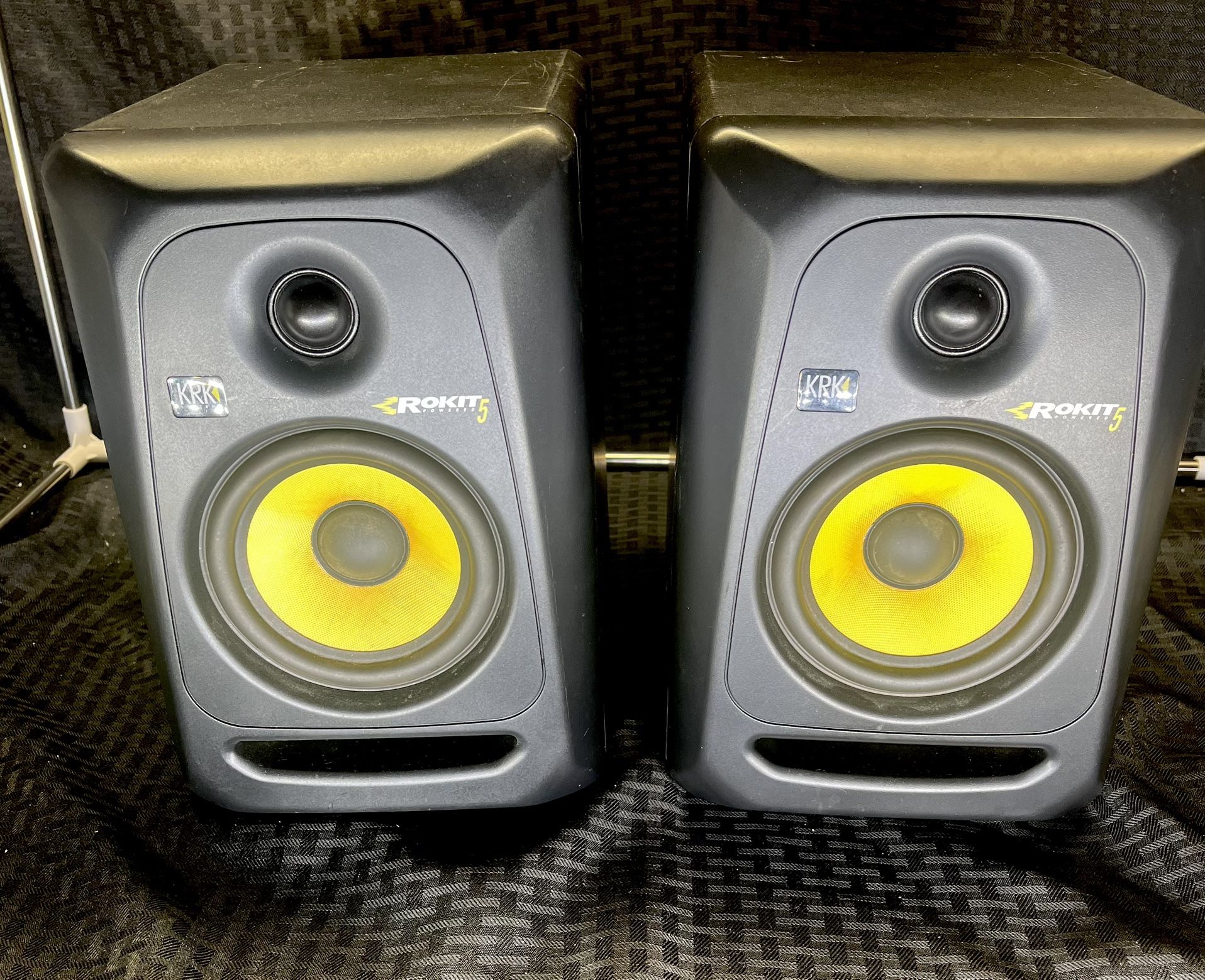 Pair of KRK Rokit 5 Powered Studio Monitors