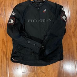 Joe Rocket Honda Men’s Motorcycle Jacket Size large