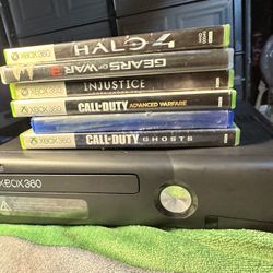 Xbox 360 With Games 