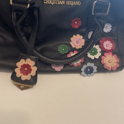 Christian Siriano Flower Design Purse 