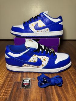 Nike SB Dunk Low Supreme Stars Blue