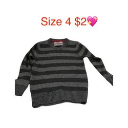 Sweater Great Condition For Boys Size 4 💖💖FF
