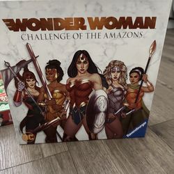 Wonder Woman challenge of the amazons board game