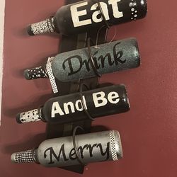 Wine bottle  decorate