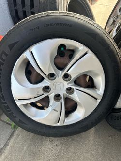 Used tires and rims from my Honda Civic