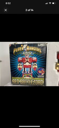 BANDAI Power Rangers Zeo Ohranger DX Red Battlezord Megazord punch puncher READ