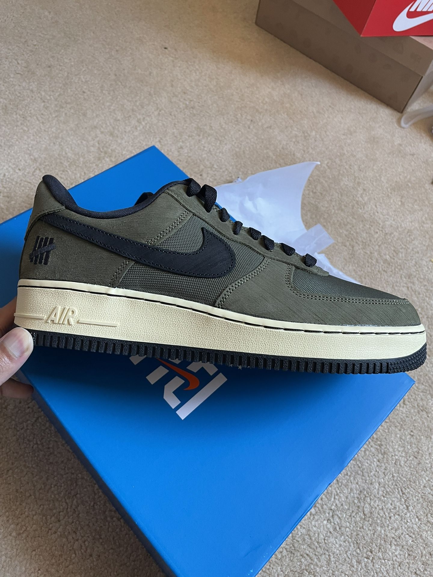 Nike X Undefeated Air Force 1 Size 9.5 for Sale in Falls Church, VA - OfferUp