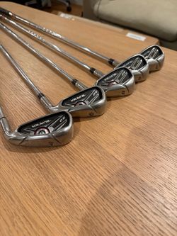Taylormade Burner 2.0 Iron Set 4,6,8,9,PW 85g Stiff Flex Steel Right Handed