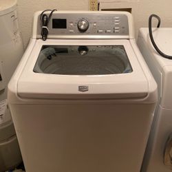 White Maytag Bravos XL