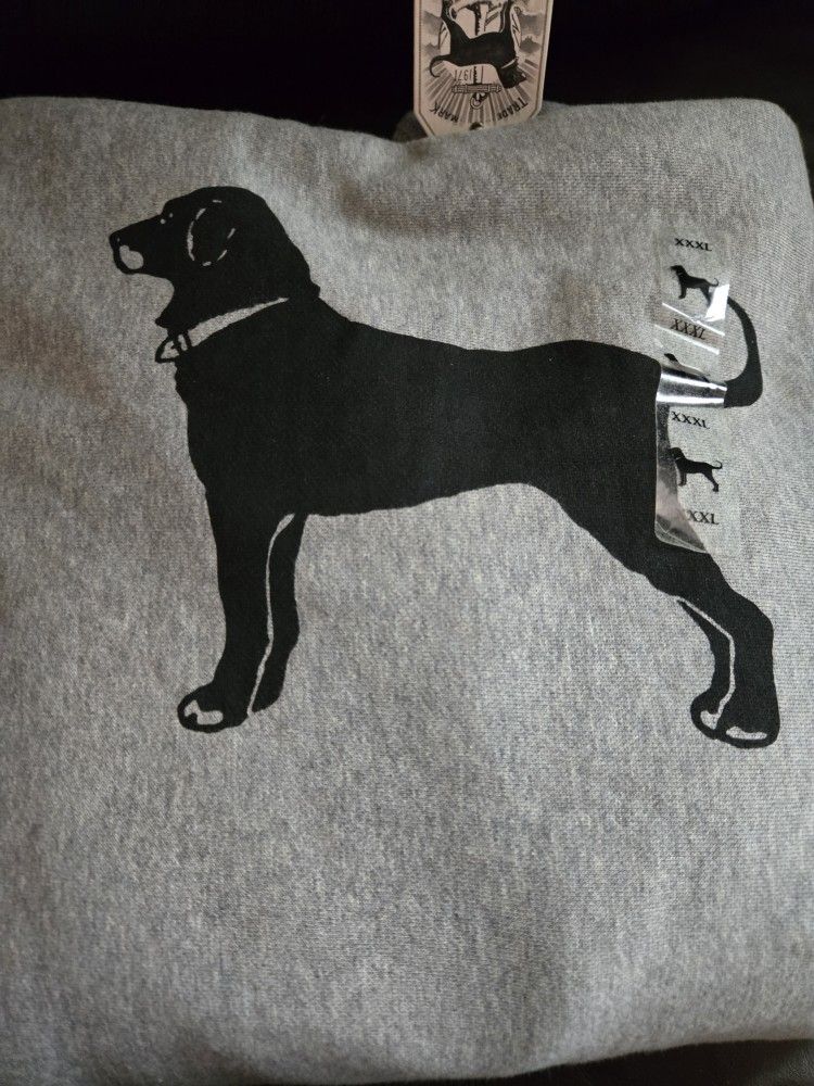 BLACK DOG SWEATSHIRT XXXL NEW WITH TAGS!