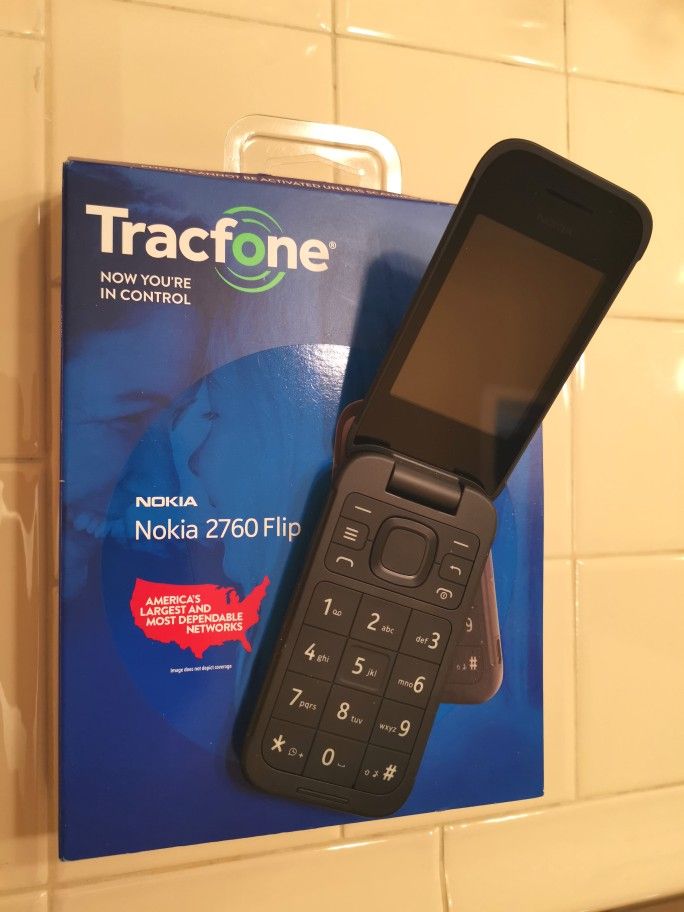 Tracfone Nokia 2760 Flip Phone Unlocked