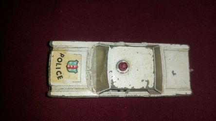 Matchbox police car